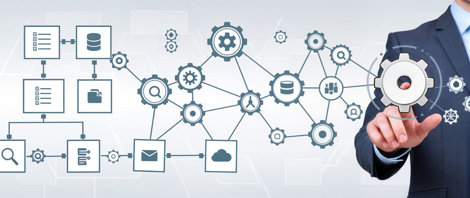 Schéma d’intégration entre CRM comparateur et logiciel de gestion