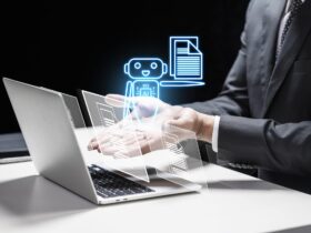 Professionnel travaillant sur les usages de l’intelligence artificielle