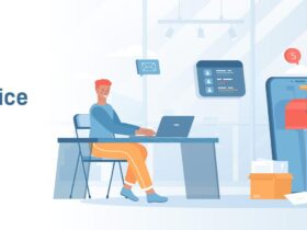 Illustration d’une campagne d’emailing sur mobile